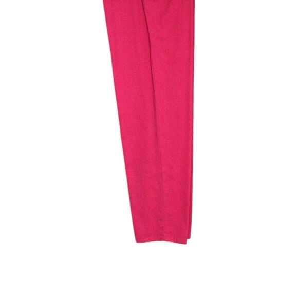 Evan Picone Twill Pants Straight Leg Pink High Waist 5 Pocket Size 10 NWT - Picture 8 of 13